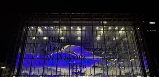 Argentinos en La Nuvola: La Escena de Roma se tiñó de Celeste y Blanco