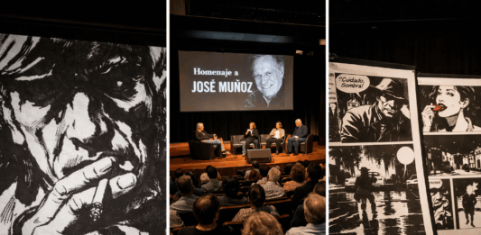Un trazo que permanece: homenaje a José Muñoz en la presentación de la Bienal de Historieta