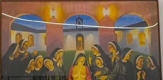 Una Última Cena en clave femenina desata protestas en la Bienal de Kochi