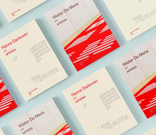 Dia Art Foundation y Alias editorial presentan la colección «Artistas por artistas», en español