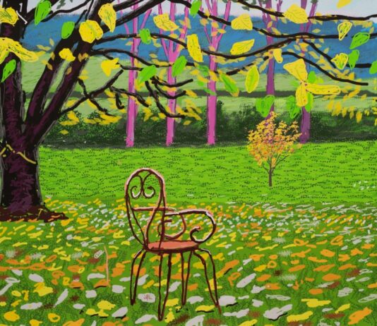 El friso monumental de David Hockney llega a la Serpentine Gallery de Londres Arte contemporáneo