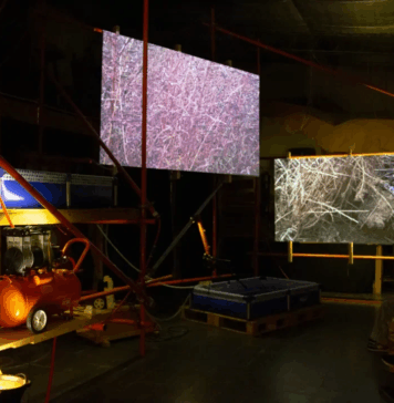 ‘Geonnitus’, concierto audiovisual sobre el fracking en el Centro de Experimentación del Teatro Colón, Buenos Aires