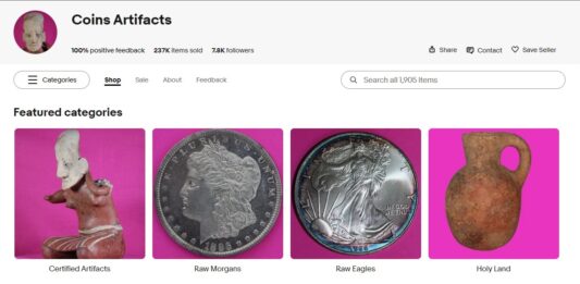 Objetos prehispánicos en venta en eBay: México exige su restitución