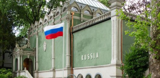 Pabellón Rusia en la Bienal de Venecia: sanciones ucranianas y fondos de la UE en riesgo