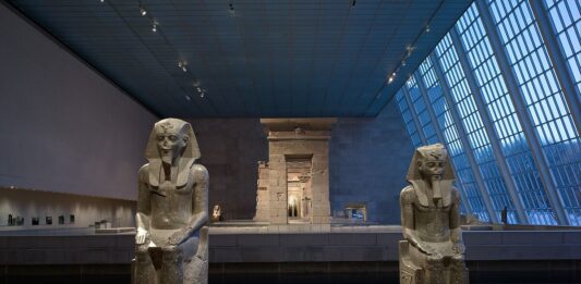 En el Metropolitan, Giacometti se encuentra con el Antiguo Egipto: la muestra en el Templo de Dendur