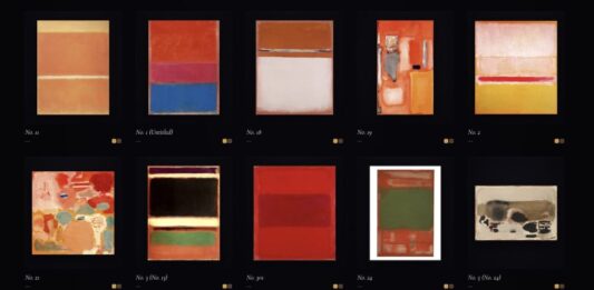 Existe un sitio que hace el pronóstico del tiempo con las obras de Mark Rothko
