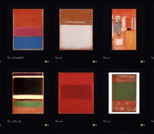 Existe un sitio que hace el pronóstico del tiempo con las obras de Mark Rothko