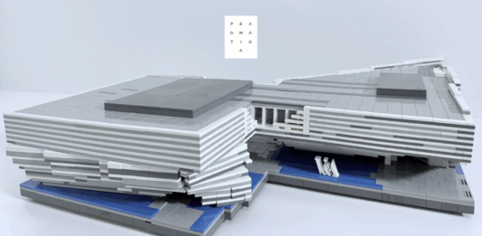 Kengo Kuma en formato LEGO: el V&A Dundee podría convertirse en el primer set escocés