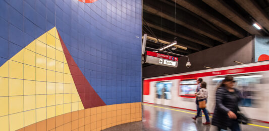 Santiago tendrá un nuevo circuito de arte público: 21 murales para la futura Línea 7 del Metro
