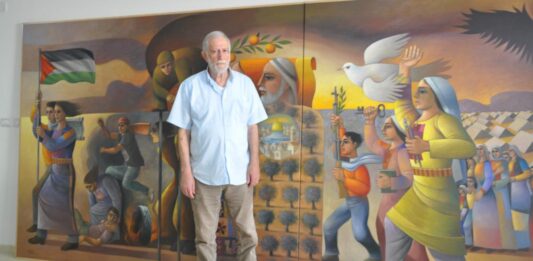 Adiós a Sliman Mansour, el pintor de la resistencia palestina