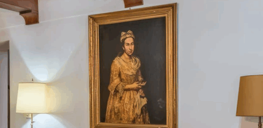 ¿Condesa, dama o un monje travestido? El misterio de la pintura de Mar del Plata