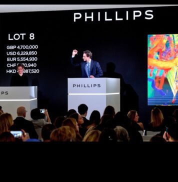 Guantes blancos para Phillips en Londres: nuevos récords y ninguna obra sin vender